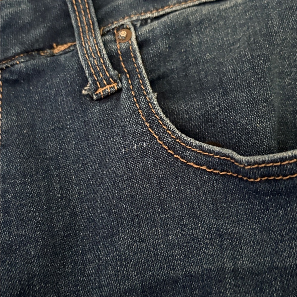 LuLaRoe Dark Blue Straight Jeans - Picture 3 of 6